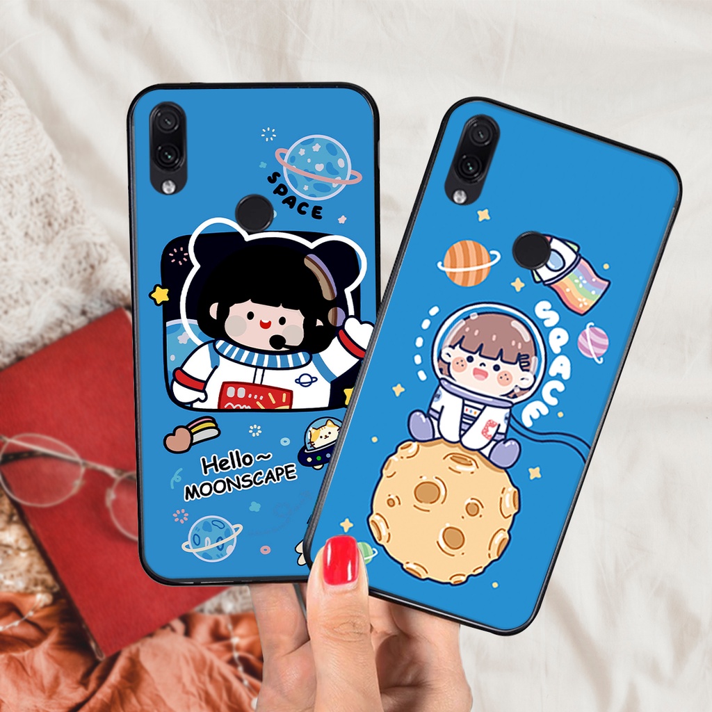 [FREESHIP] ỐP LƯNG XIAOMI MI A2 LITE/ REDMI 6 PRO/ REDMI 7/NOTE 7/NOTE 7 PRO IN HÌNH NHÀ DU HÀNH VŨ TRỤ SIÊU ĐÁNG YÊU