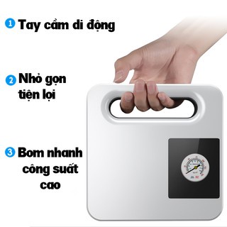 ✅𝗕𝗮̉𝗼 𝗵𝗮̀𝗻𝗵 𝟭𝟮 𝘁𝗵𝗮́𝗻𝗴✅Bơm Lốp Ô tô, xe máy Ngắt Tự Động, Ngắt Tay Chính Hãng Tích Hợp Đèn Pin Soi Sáng