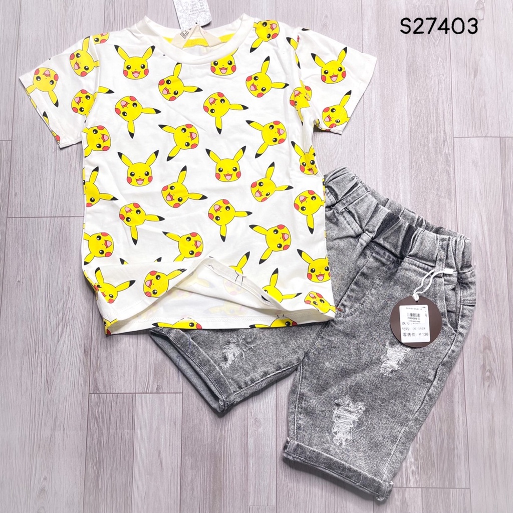 Áo phông hm pikachu S27403