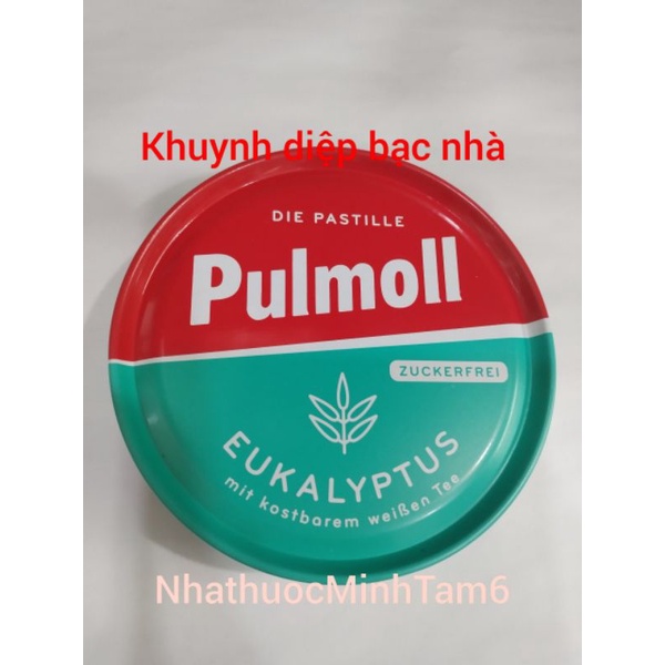 Kẹo PULMOLL - Kẹo Ngậm Giảm Ho Không Đường - Hộp 50g