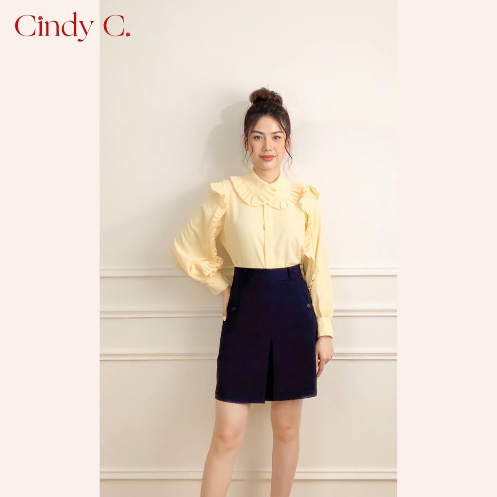 Áo Mon Coeur CINDY C chất liệu Linen thiết kế sang trọng lịch sự 803