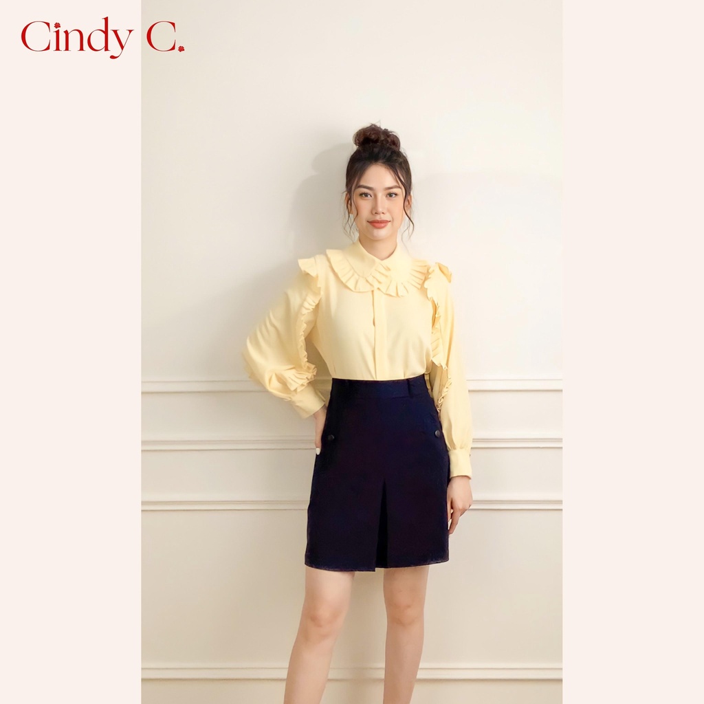 [CINDY 139] Áo Mon Coeur CINDY C chất liệu Linen thiết kế sang trọng lịch sự 803