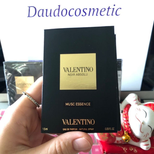 [ vial ] Nước hoa Valentino Noir Absolu Musc Essence EDP 1.5ml