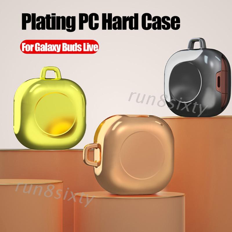 Vỏ Bảo Vệ Hộp Sạc Tai Nghe Samsung Galaxy Buds Live Bằng Pc Cứng Mạ Chống Bụi