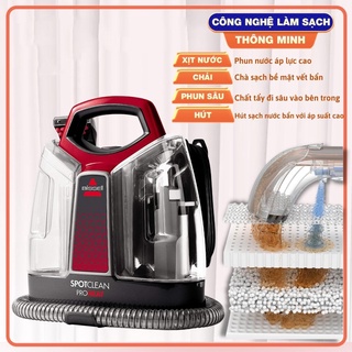 Máy diệt khuẩn cho nội thất xe oto, thảm, rèm, sofa BISSELL SPOTCLEAN PROHEAT - Sản phẩm nhập khẩu