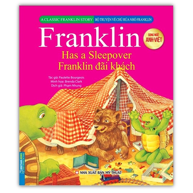 Sách - Combo 2 cuốn Franklin đãi khách và Franklin không sợ sấm sét