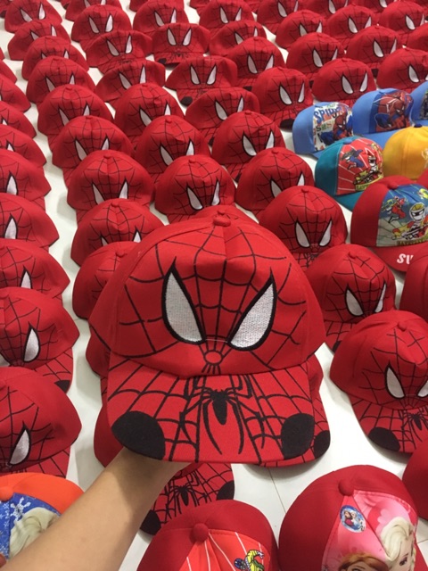 Mũ siêu nhân nhện cho bé 2-8 tuổi