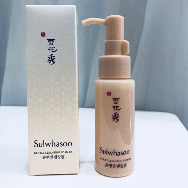 [ mới 2024] Sữa rửa mặt dịu nhẹ làm sạch bụi bẩn và tế bào chết Sulwhasoo 50ml