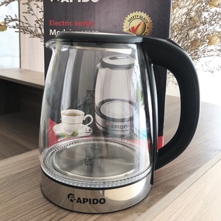 Ấm siêu tốc thuỷ tinh Rapido