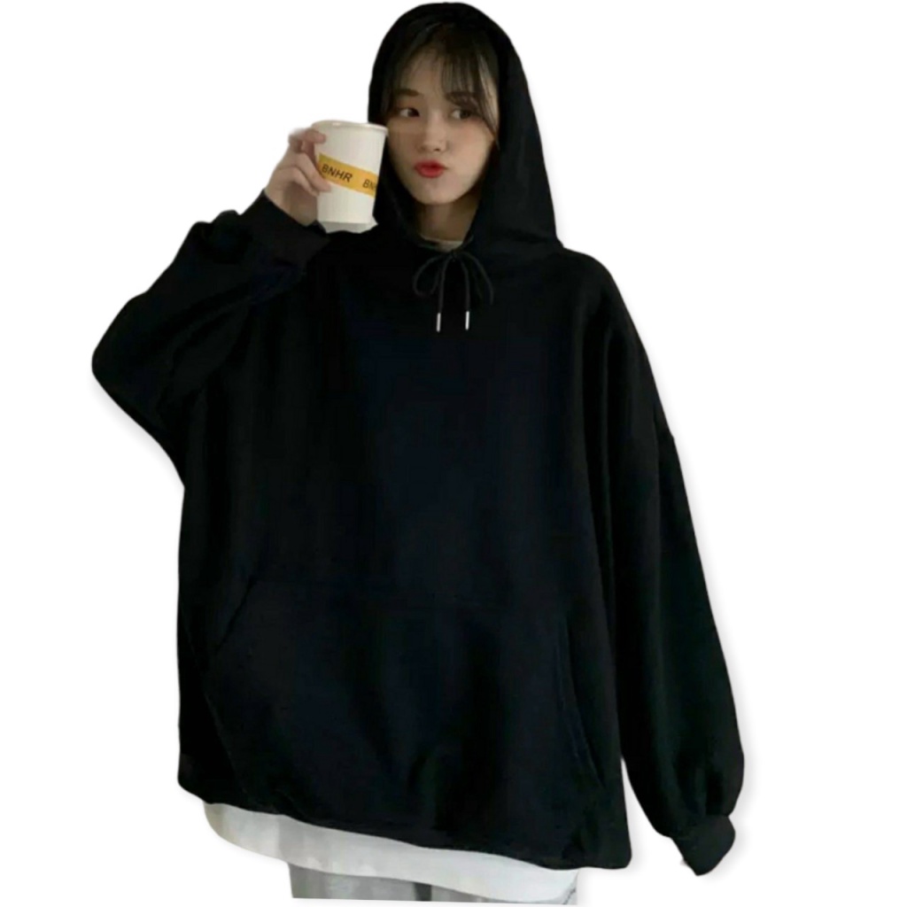 Áo hoodie nữ nam khoác nỉ form rộng kiểu sweater unisex chất siêu dày mịn  - ĐĂNG QUANG FASHION