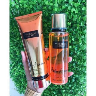 Sale 39% Combo 2 Món kem dưỡng amber +xịt thơm body amber