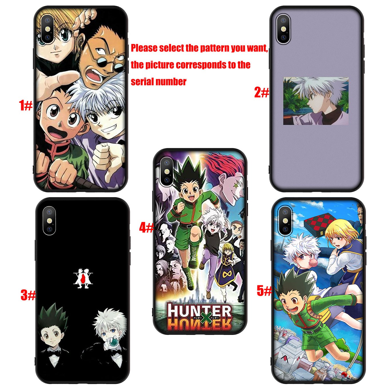 Samsung Galaxy A02S J2 J4 J5 J6 Plus J7 Prime A02 M02 j6+ A42 + Casing Soft Silicone Japan Hunter x Hunter Phone Case