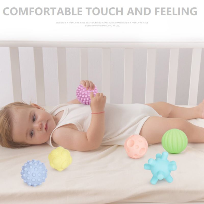 Đồ Chơi Bóng Cảm Giác Chạm Phát Triển Khả Năng Nhận Biết Cho Bé Sơ Sinh