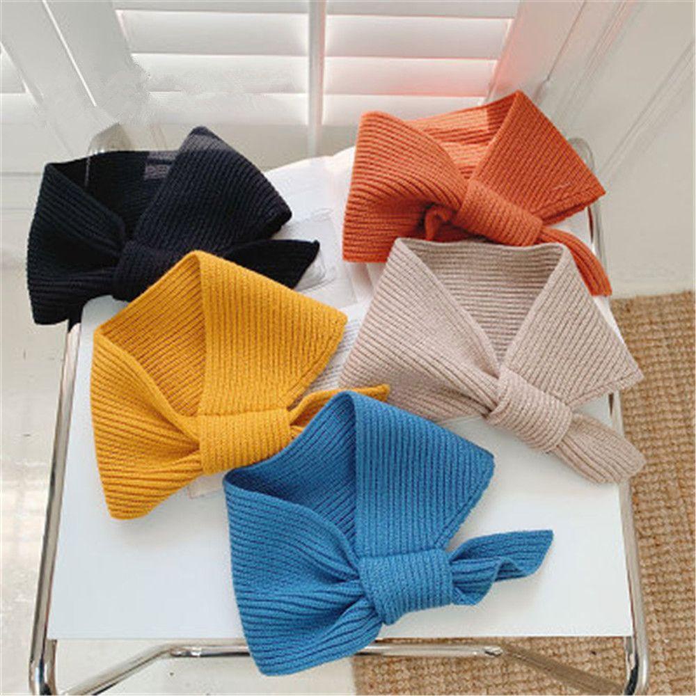 MELODG Cổ Áo Rời Giữ Ấm Mùa Đông Phong Cách Vintage