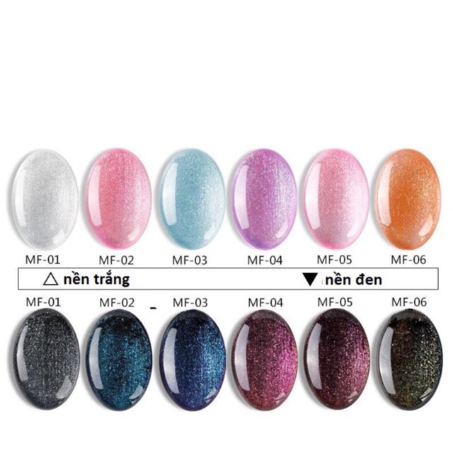 Sơn Gel AS vỏ đen Mã MF ( Cam Kết Chính Hãng - làm khô sơn gel bằng máy hơ uvled )