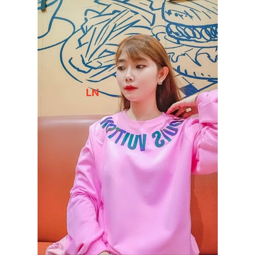 Áo sw phản Quang luonvuituoi in cổ Chất nỉ bông sỉ