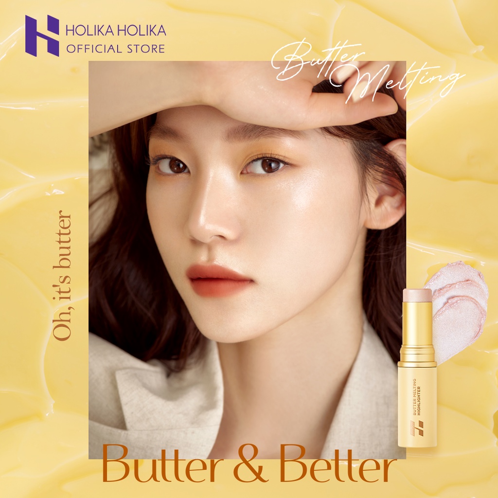 Tạo Khối Bắt Sáng Holika Holika BUTTER MELTING HIGHLIGHTER 10g