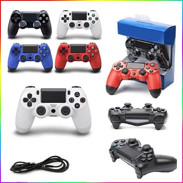 PS 4 𝓣ạ𝓲 𝓗à 𝓝ộ𝓲Tay Cầm PS4 Không Dây Bluetooth Cho PC / Laptop / Điện Thoại Android / TV Android / TV