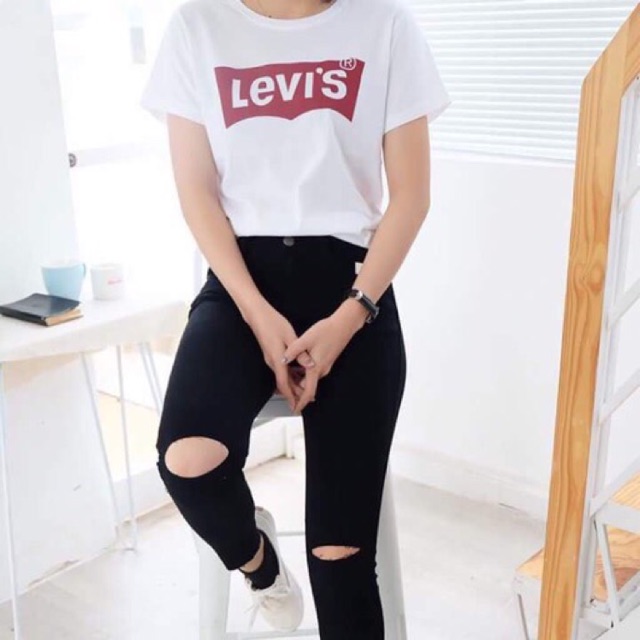Quần Jeans rách gối ASOS