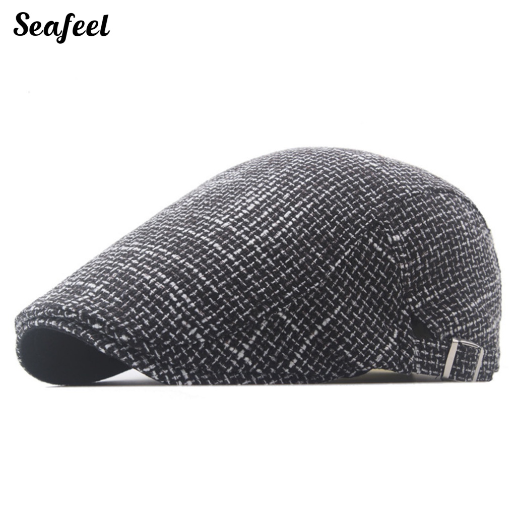 Nón Beret Phong Cách Cổ Điển Thanh Lịch Dành Cho Nam