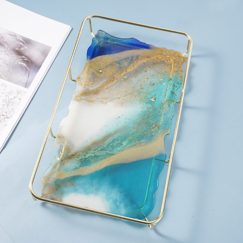 Khuôn Silicone Làm Khay Đựng Trái Cây Bằng Epoxy Resin Diy