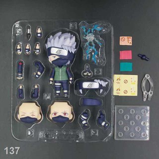 YNaruto Naruto Kakashi Uchiha Itachi Sasuke Sakura Movable Q phiên bản hình nhân vật trang trí Nendoroid