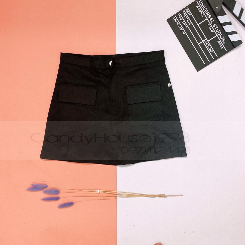 ⚡️Ảnh thật chớp chụp⚡️ Chân váy kaki vải đẹp form chuẩn ( Ba màu ) xinh xắn | BigBuy360 - bigbuy360.vn