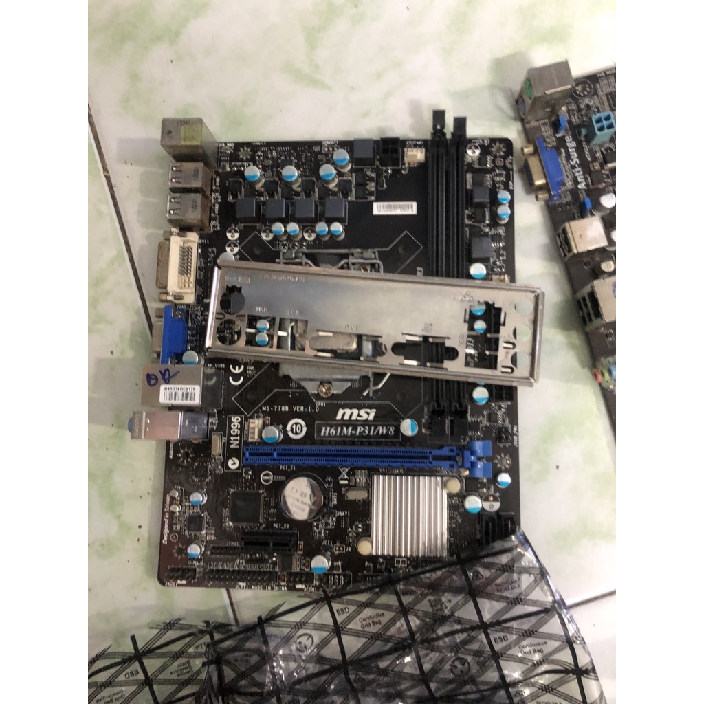 Mainboard PC H61 tháo máy đủ hiệu, giao model ngẫu nhiên trong kho sản phẩm cùng H61- Sk 1155