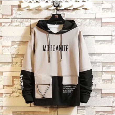 Áo Hoodie Nam Nữ Unisex Dài Tay Có Mũ Phối Dây In Chữ MOGANITE Phong Cách Thể Thao Zenkonu TOP NAM 1000214