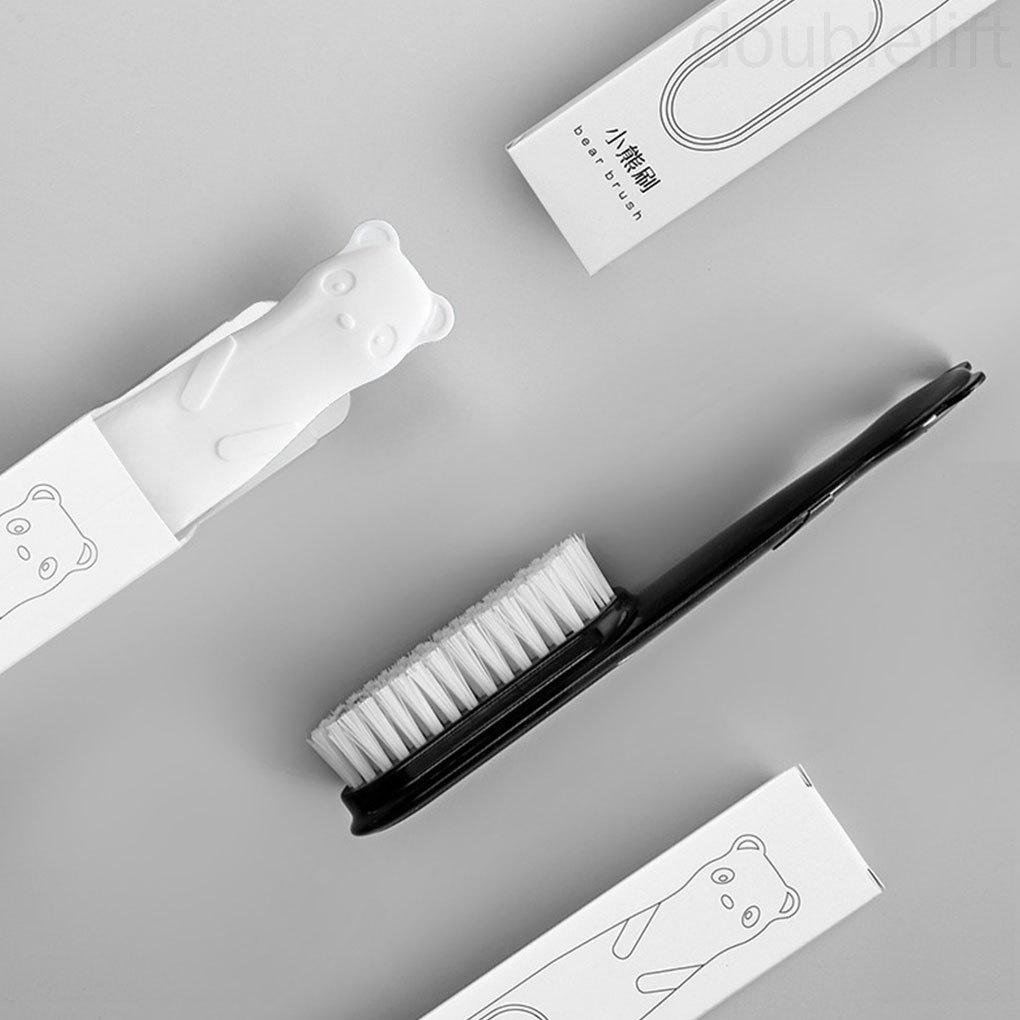 Bàn chải vệ sinh giày bằng nhựa họa tiết hoạt hình độc đáo đa chức năng