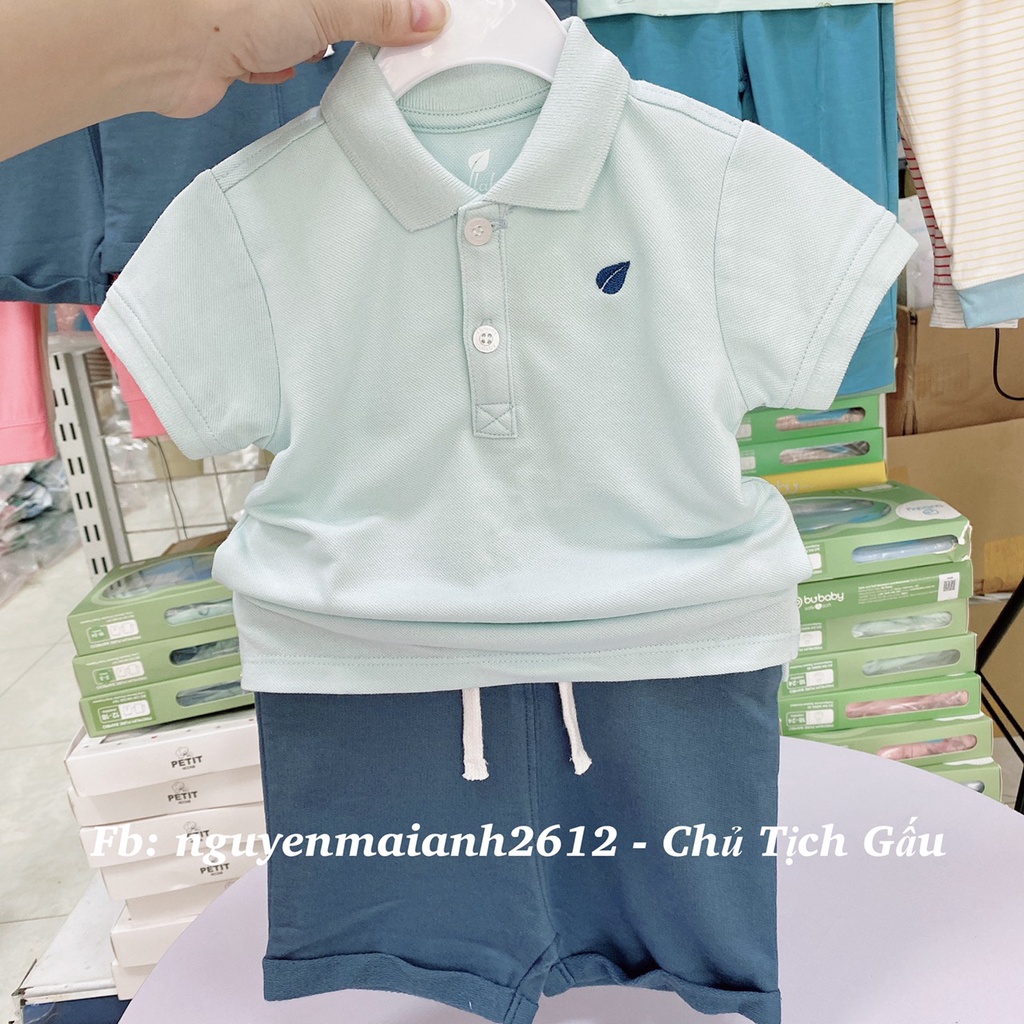 [ LULLABY] Áo polo/Quần short cho bé hãng Lullaby