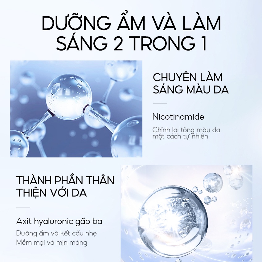 Kem nâng tông CARSLAN Kem Lười Makeup dưỡng ẩm bảo vệ làn da hiệu quả 50g