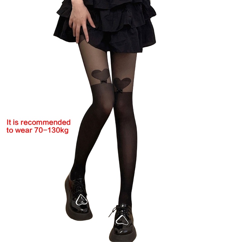 XIXI Quần Tất Đính Nơ Trái Tim Dễ Thương Cho Nữ