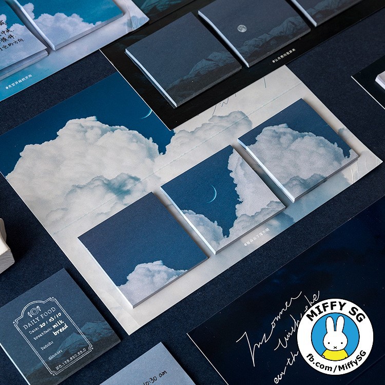 Series Sticky-note SUN, MOON AND STARS