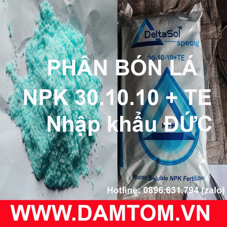 Phân bón lá cao cấp ĐỨC NPK 30-10-10+TE chuyên cho hoa Lan và cây cảnh, cây ăn trái giúp nảy chồi ra