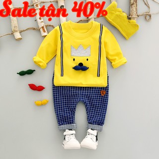Set áo quần nam vương niệm dễ thương