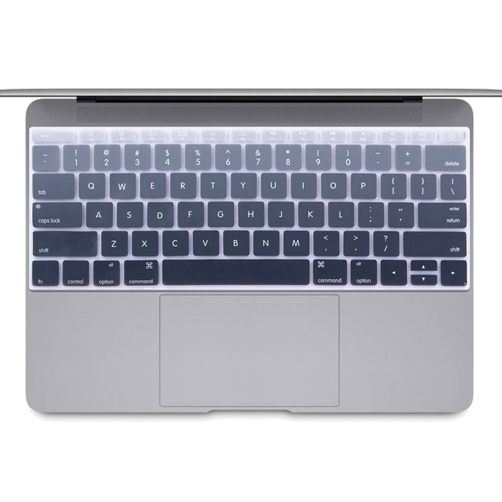Miếng dán silicon bọc bảo vệ bàn phím máy tính cho MacBook 12 A1534 Mac Pro 13 without Touch Bar A1708
