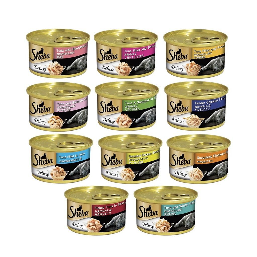 Pate Sheba cho mèo lon 85g