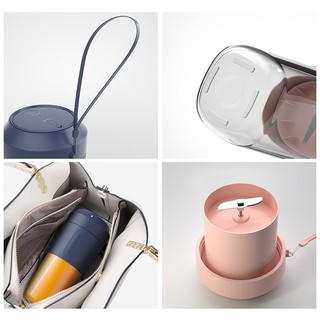 Máy xay sinh tố mini cầm tay JUICE CUP công suất 50W, Pin Sạc 3000 mAh, Bảo hành 1 đổi 1 MinStore