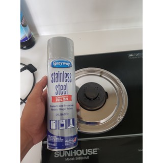 Chai xịt tẩy rửa và làm bóng thiết bị inox từ Mỹ Sprayway Stainless Steel (841) 425g