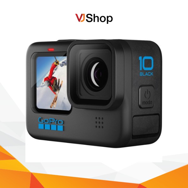 Máy quay phim hành động GoPro Hero 10 Black mới 100% Hàng chính hãng + Tặng kèm thẻ nhớ 64gb/170mb - Bảo hành 12 tháng | BigBuy360 - bigbuy360.vn