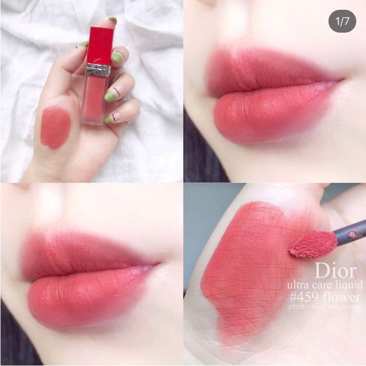 Son Môi Dior Thiết Kế Vỏ Màu Đỏ Sang Trọng # Mẫu Thử Cà Chua Đỏ 635 2.2ML