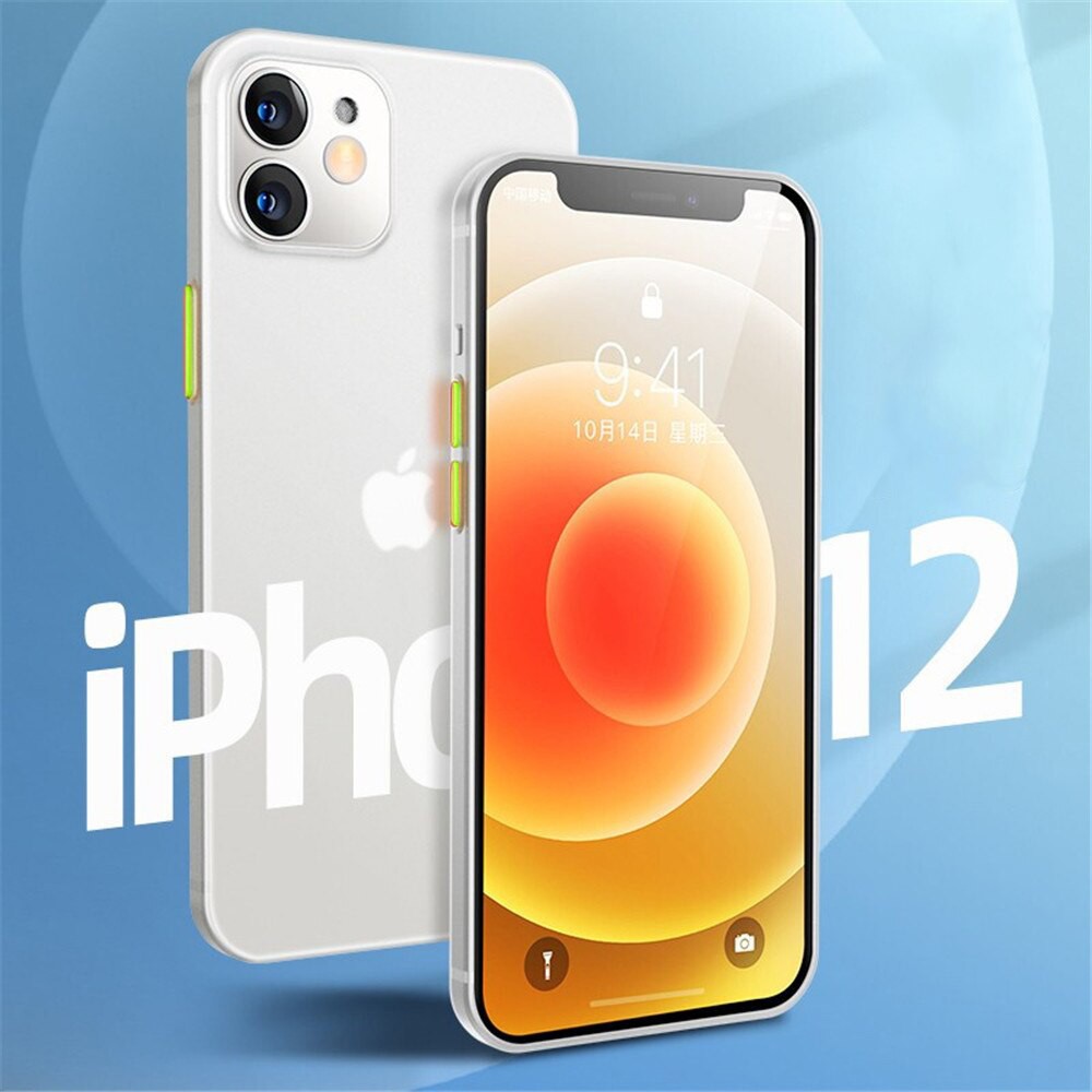 ỐP LƯNG IPHONE SIÊU MỎNG FEATHER ÔM SÁT MÁY CHỐNG BÁM VÂN TAY IPHONE 11 PRO MAX 12 PRO MAX | BigBuy360 - bigbuy360.vn