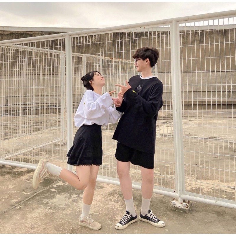 Áo thun Unisex dài tay HASTANG mặc đôi_VIETSTAR