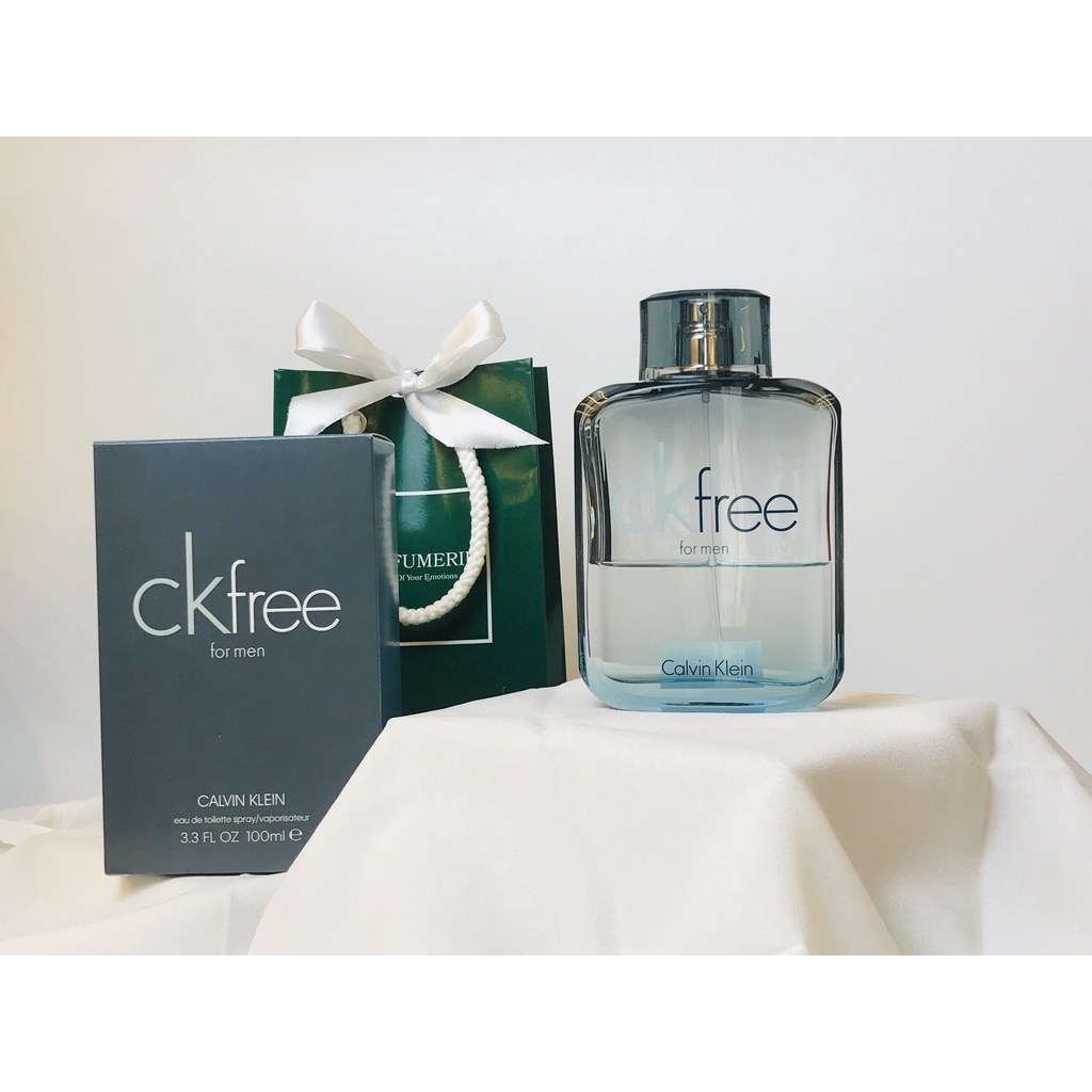 Nước hoa nam Ck Free EDT hương thơm Giản dị, Tự tin, Năng động