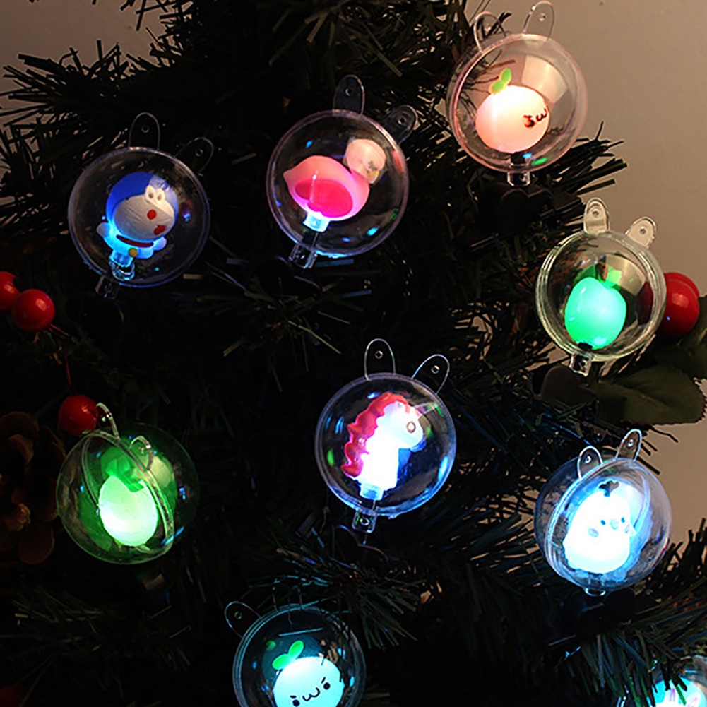 {Yoomall} Kẹp Tóc Hoạt Hình Tích Hợp Đèn LED Phát Sáng