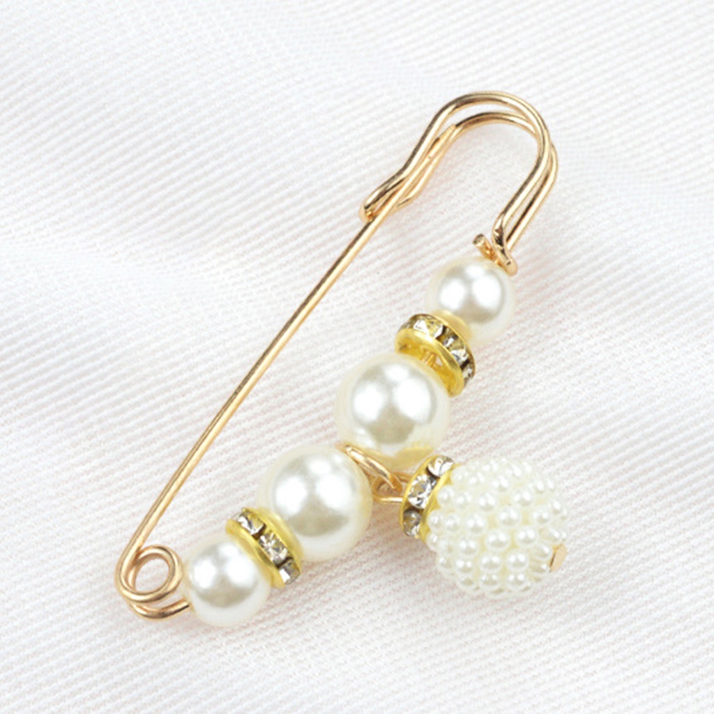 {Soltweter} Ghim Cài Áo An Toàn Làm Việc Ngăn Ngừa Tiếp Xúc Quyến Rũ Đính Ngọc Trai Giả Quyến Rũ An Toàn Cho