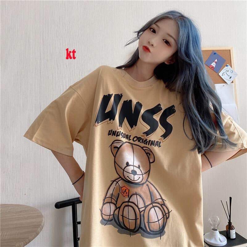 áo thun tay lỡ unss