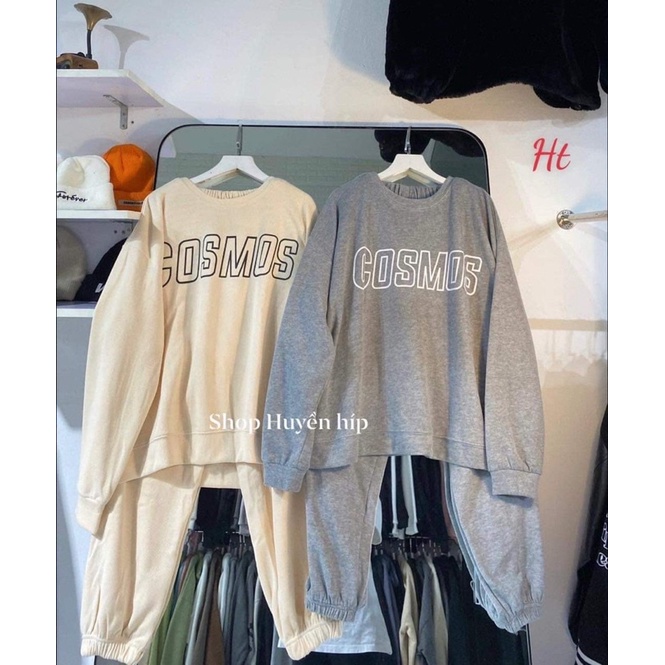 Bộ nỉ cotton COSMOS HT12