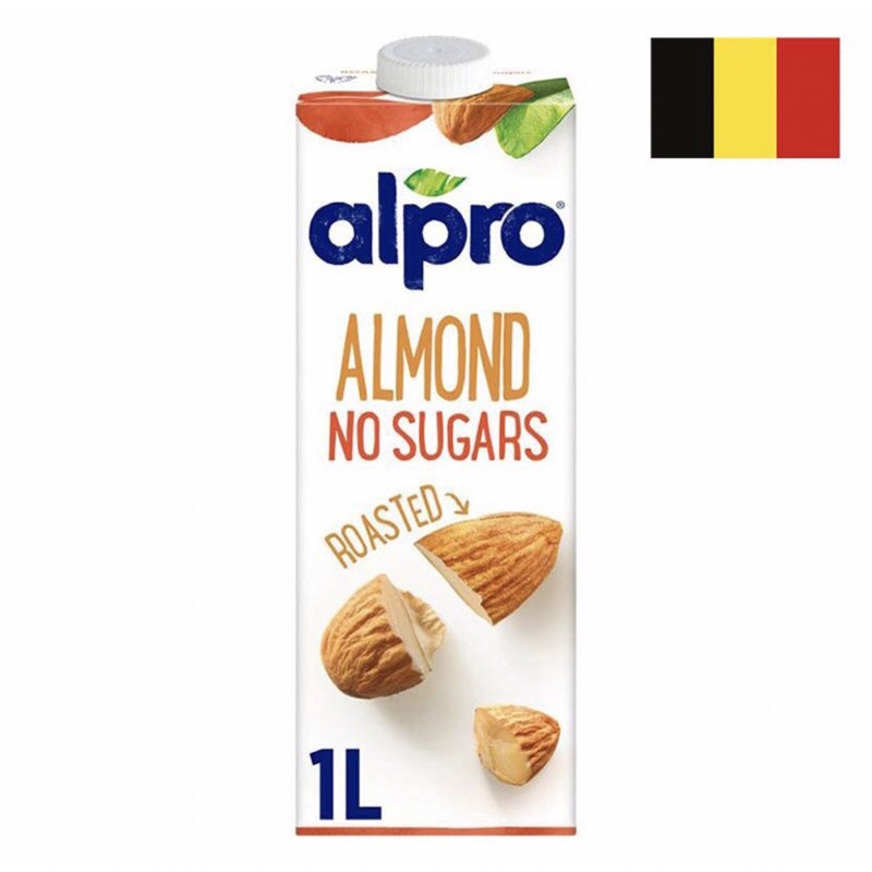 Thức Uống Hạnh Nhân Không Đường Bổ Sung Dinh Dưỡng Alpro Hộp 1l
